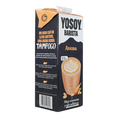 Boisson à l'avoine Barista sans gluten YOSOY 1 L