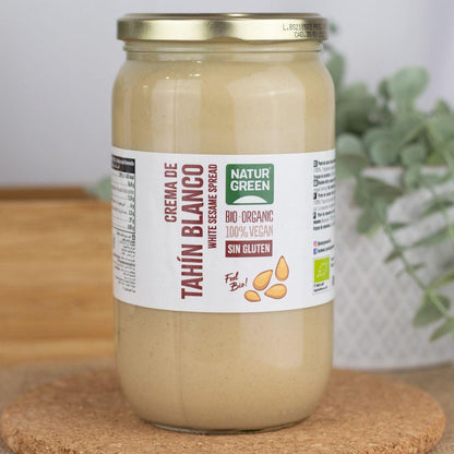 Krem z białego tahini bezglutenowy Naturgreen 300 g