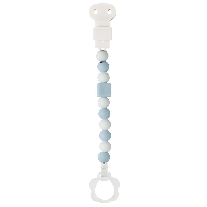 Schnullerkette (mit Schnullerclip) Doukidou Blau