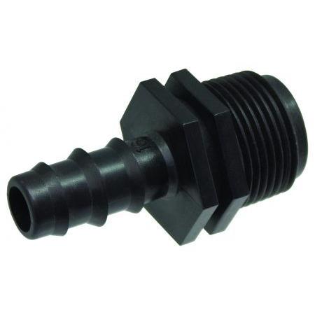 Adapter mannelijk 16 mm 3/4" - 16 mm Planeta Huerto