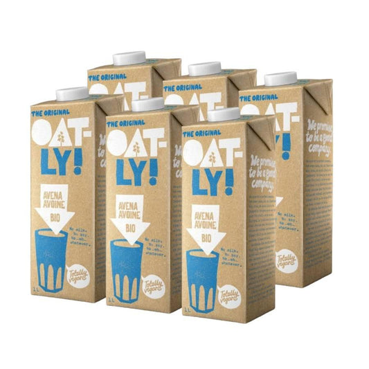 Lot de 6 boissons à l'avoine bio Oatly 1 L