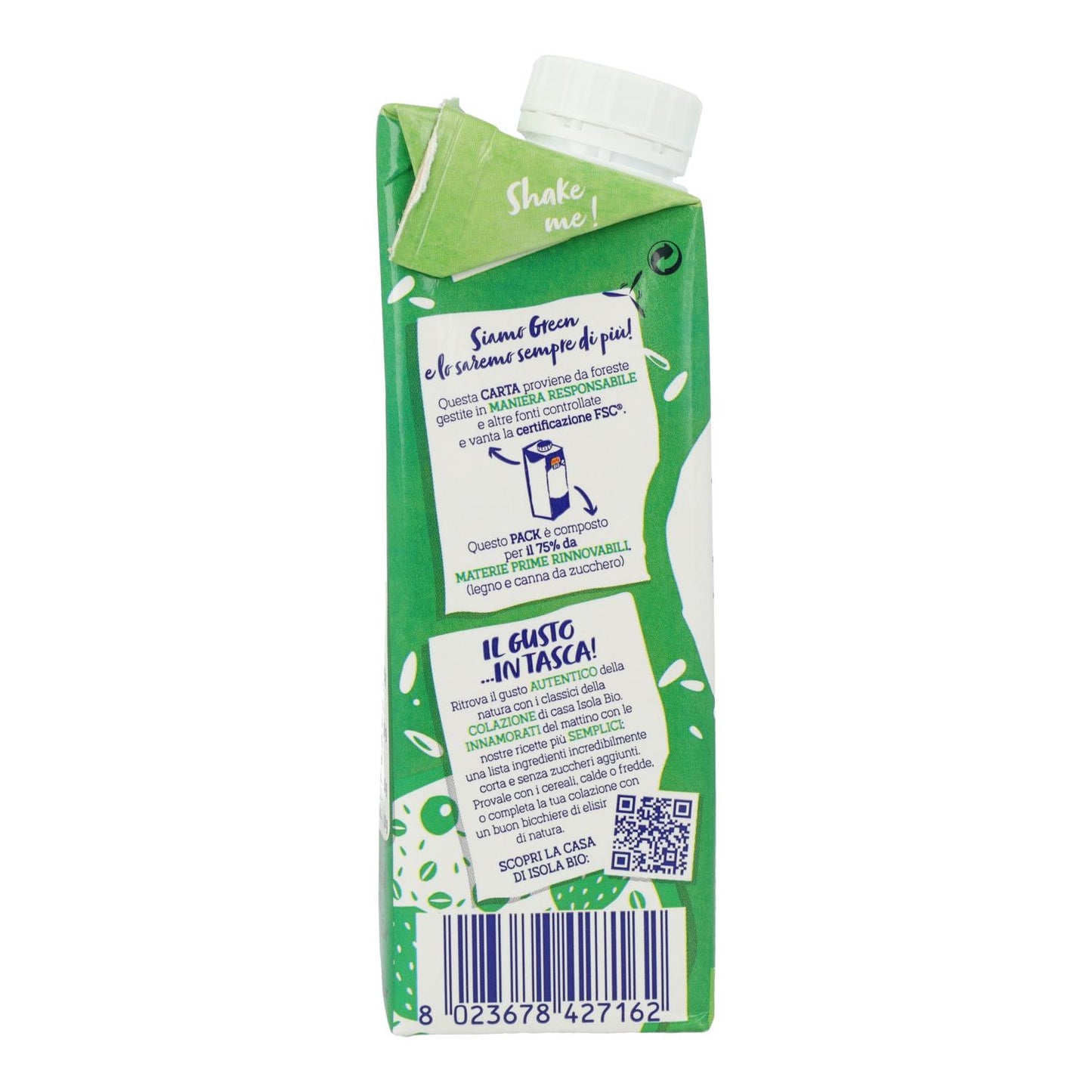 Risdryck med hasselnötter BIO Isola Bio 250 ml