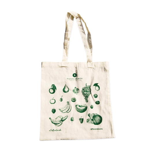 Fruit-patterned cloth bag