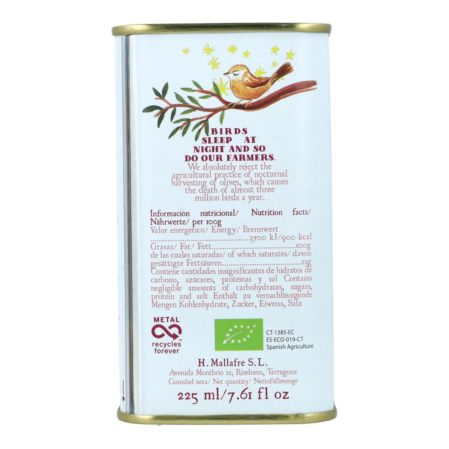 Azada Organic Olive Oil and Garlic 225 ml