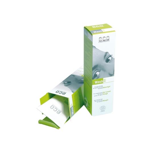 Gel detergente viso al tè verde EcoCosmetics, 125 ml