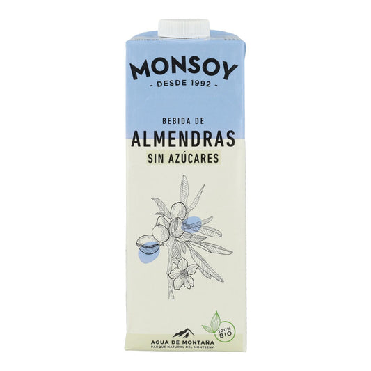 Monsoy amandelmelk zonder suiker 1 L
