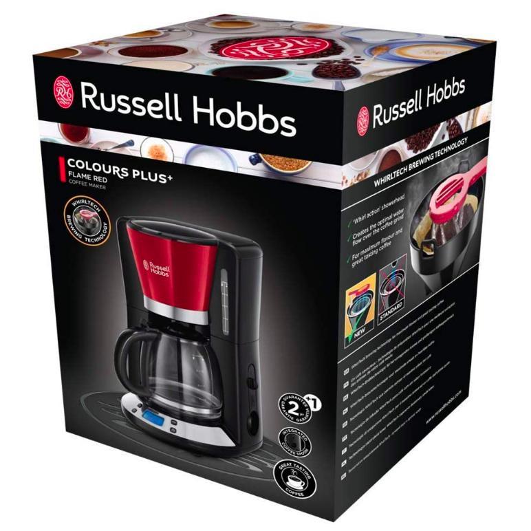 Koffiezetapparaat Colours Plus Rood 1,25 l Russell Hobbs