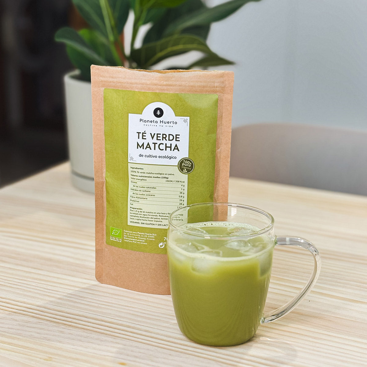 Confezione 2x Tè Matcha in polvere ECO Planet Orchard 70 g