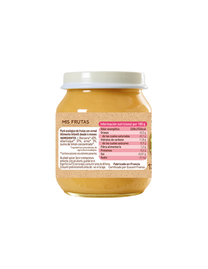 Fruchtgläschen mit Getreide Babybio 130 g