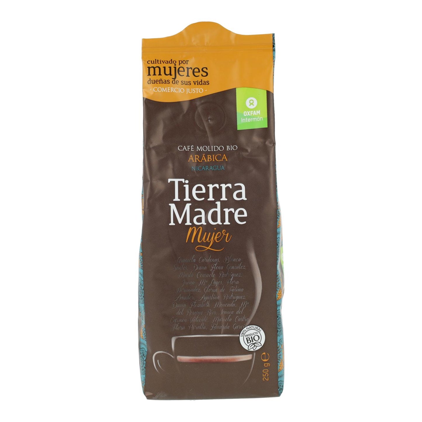 Gemalen koffie 100% Arabica Mujer BIO Tierra Madre 250 g