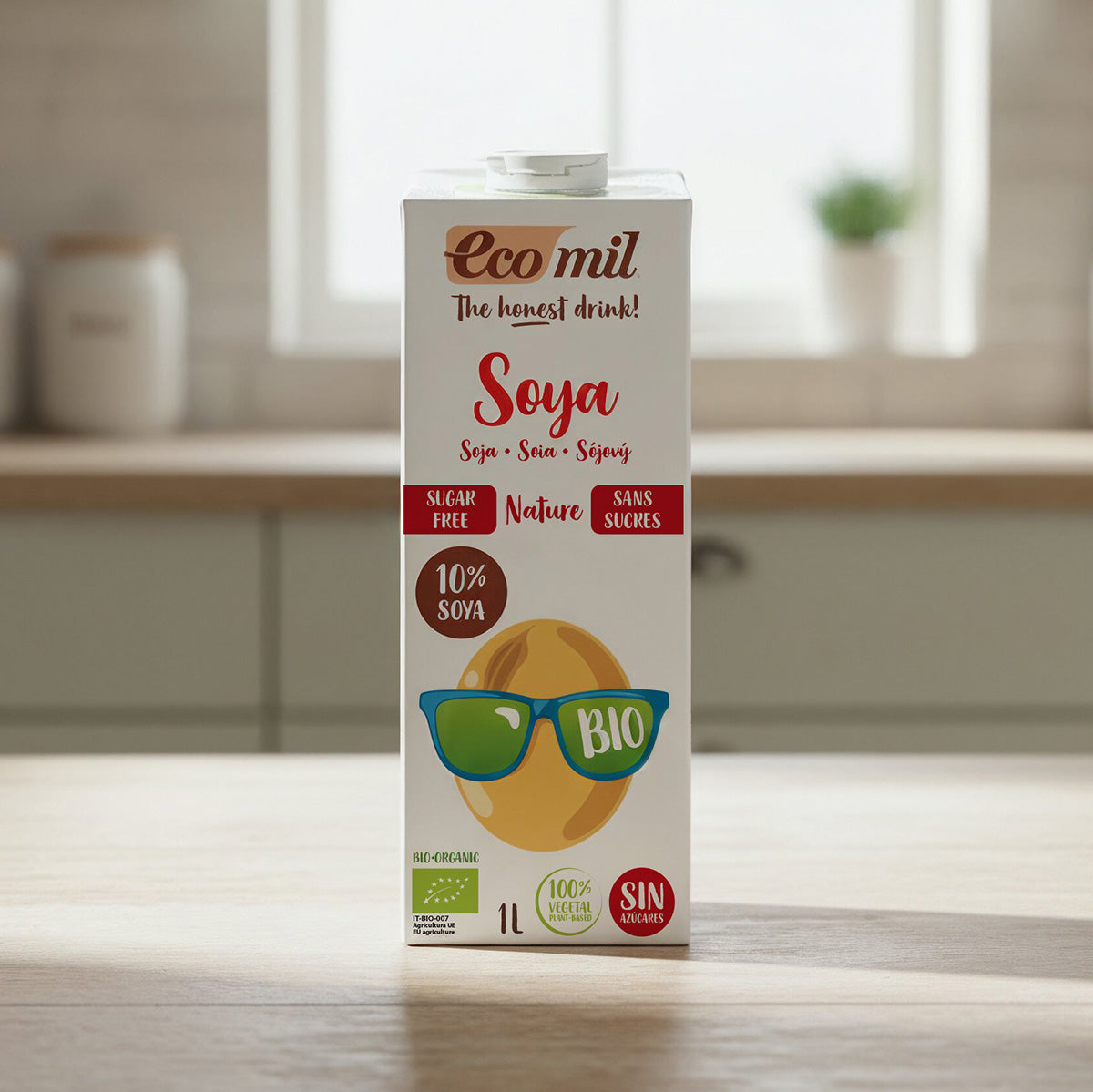Napój sojowy bez cukru Ecomil Bio 1 l
