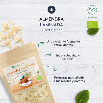 ECO Planeta Huerto Rolled Almonds 250 g
