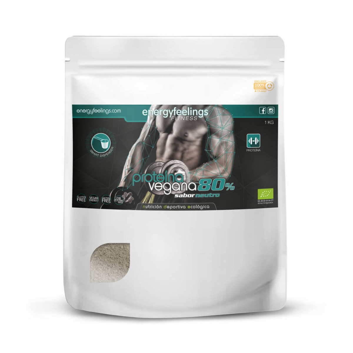 Białko Aminopower 80 % ECO Neutro Energy Feelings 500 g