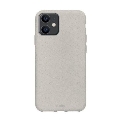 Coque écologique pour iPhone 12 / iPhone 12 Pro, blanche SBS