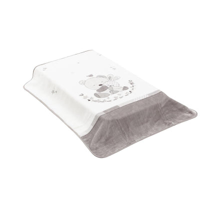 Spjälsängsfilt 110 x 140 cm. Cambrass i olika färger Star Celeste