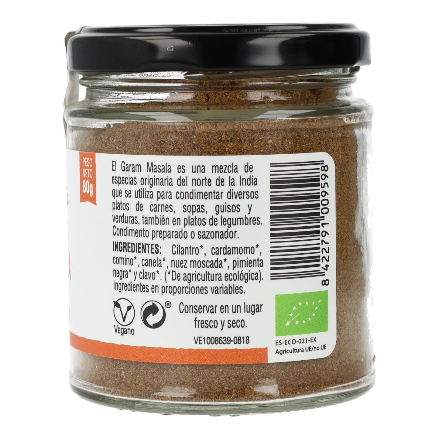 Vegetalia Organic Garam Masala Powder 80 g