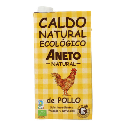 Brodo di pollo biologico Aneto 1 L