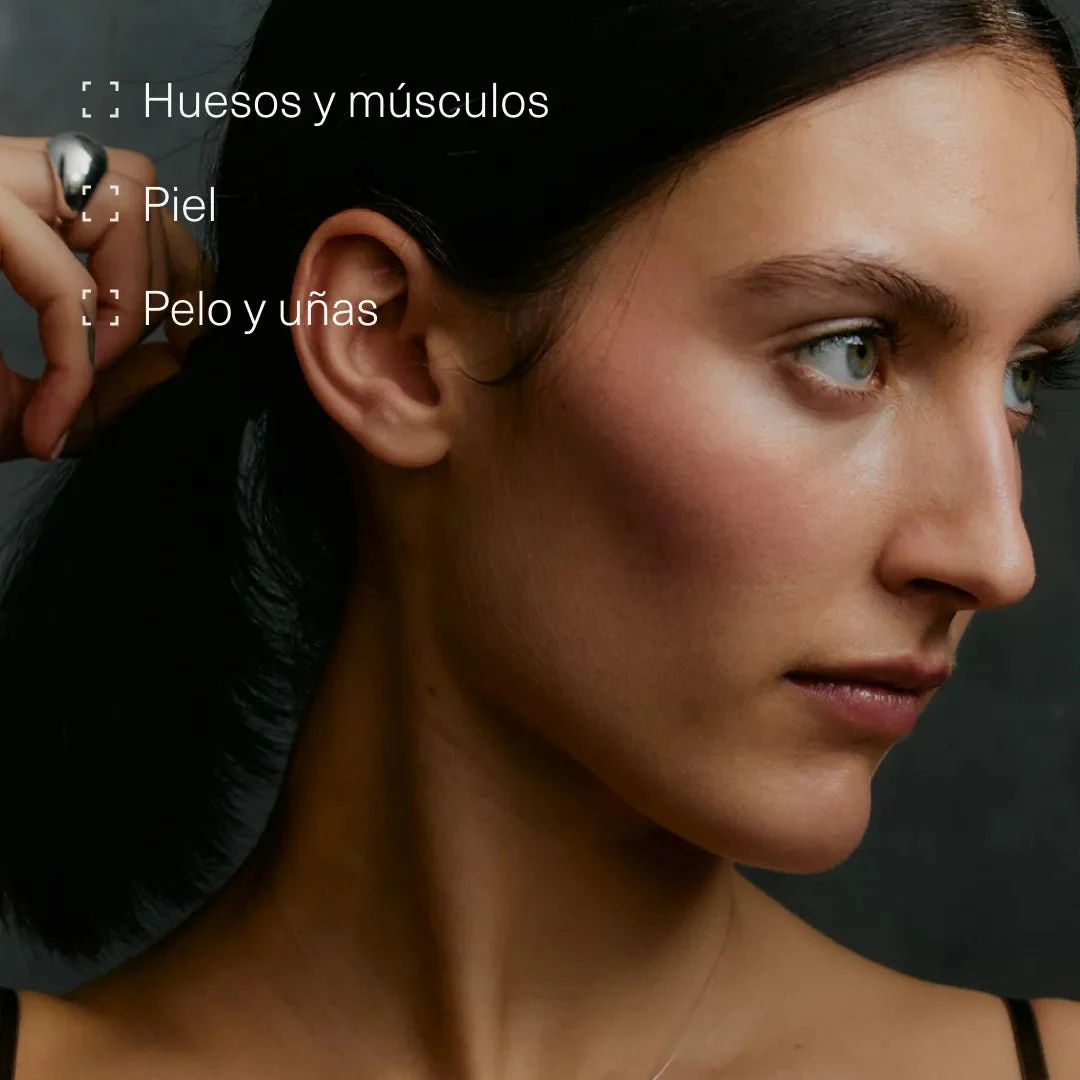 Collagène hydrolysé avec acide hyaluronique, coenzyme Q10, zinc et vitamines Aldous Bio 120 gélules