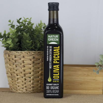 Ekstra jungfruolja Picual Bio NaturGreen 500 ml