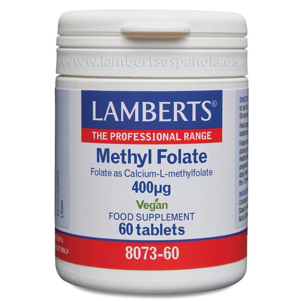 Methyl Folate 400 µg  Lamberts 60 tabletter