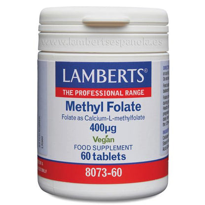 Methyl Folate 400 µg  Lamberts 60 tabletter