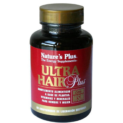 Ultra Hair Plus con MSM Nature's Plus, 60 compresse