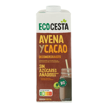 Boisson végétale à l'avoine et au cacao bio, 1 l Ecocesta
