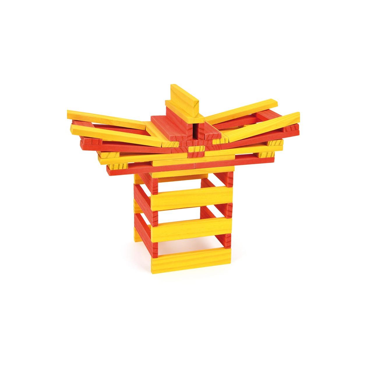 City Blocks Warm Colour Andreu Toys