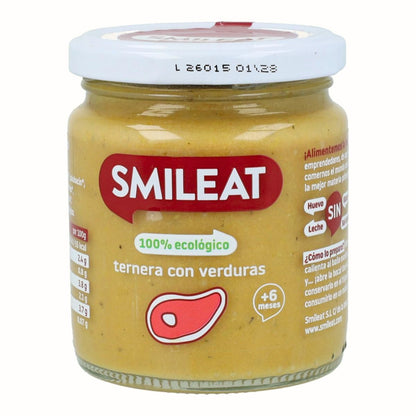 Vasetto BIO manzo e verdure +6 mesi Smileat 230 g