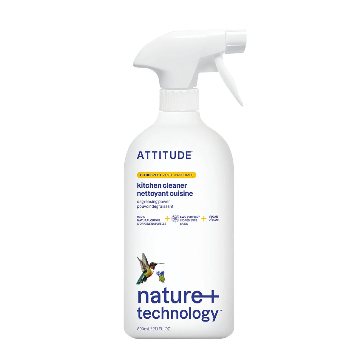 Środek czyszczący do kuchni cytrusowy Nature + technology 800 ml