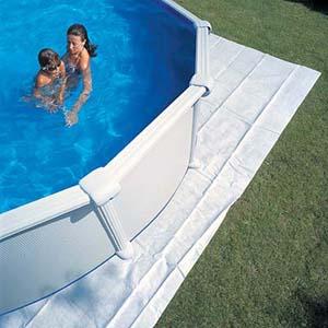 Protective cover for swimming pools from Ø 360 to Ø 400 cm Gre
