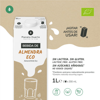 Planet Orchard Eco Mandeldryck 1L