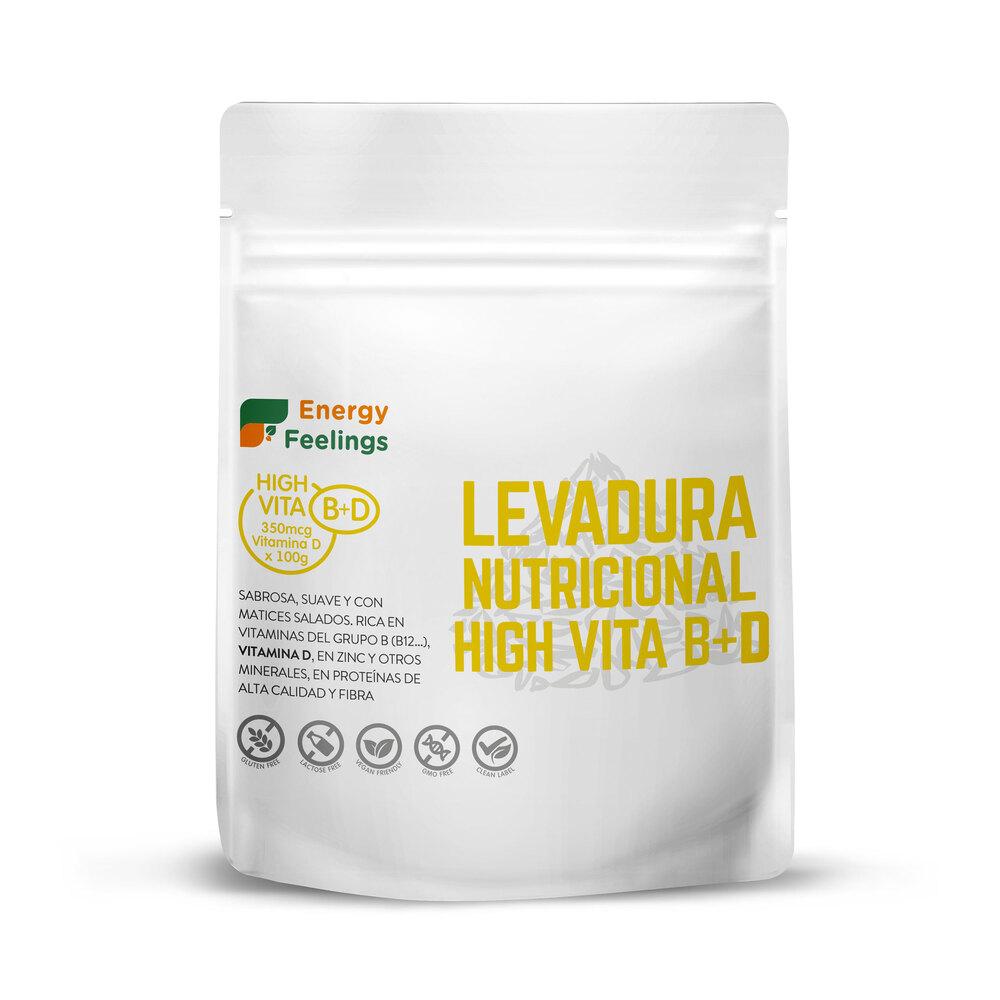 Pack 2x Levadura nutricional high vitamina D Energy Feelings 1 Kg