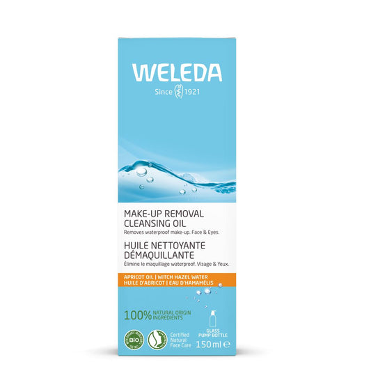 Huile démaquillante, Weleda, 150 ml.