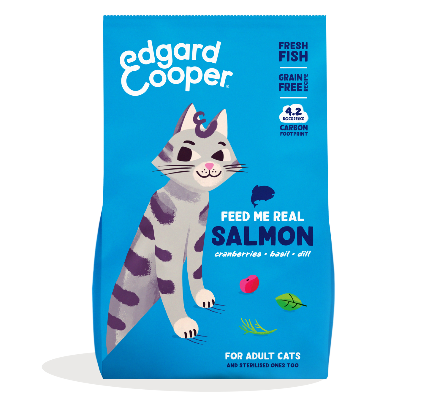 Katzenfutter Frischer Lachs Edgard & Cooper 4 kg