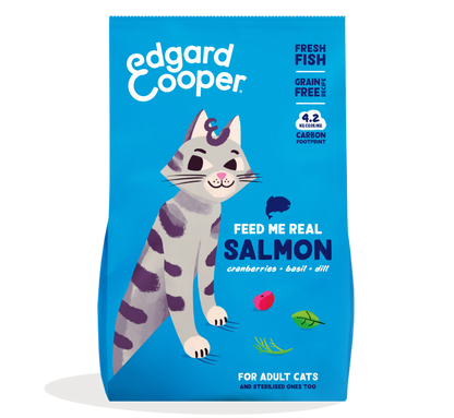 Katzenfutter Frischer Lachs Edgard & Cooper 4 kg
