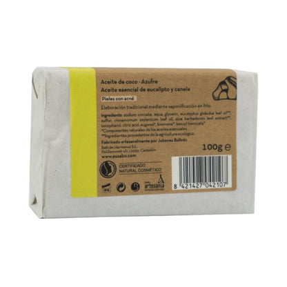 Sapone naturale allo zolfo Essabó 100 g
