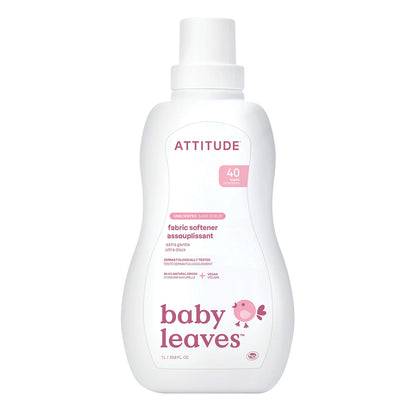 Attitude Unscented Fabric Softener for Delicate Skin 1 L
