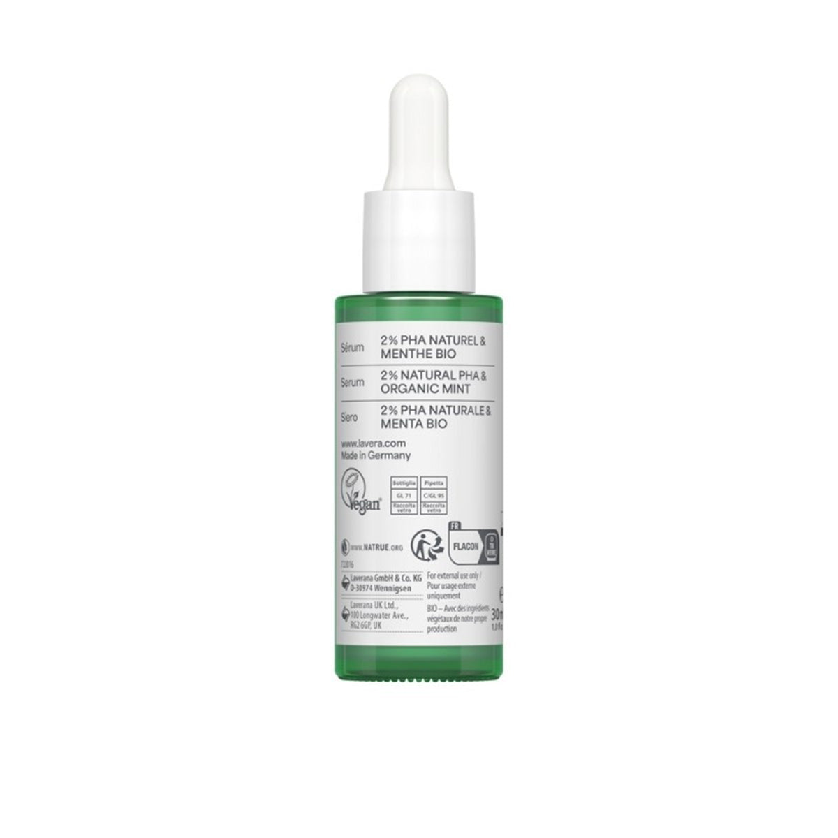 Serum facial pure beauty Lavera 30 ml