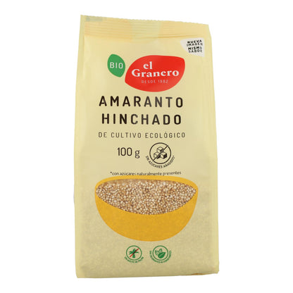 Amaranto soffiato biologico El Granero 100 g