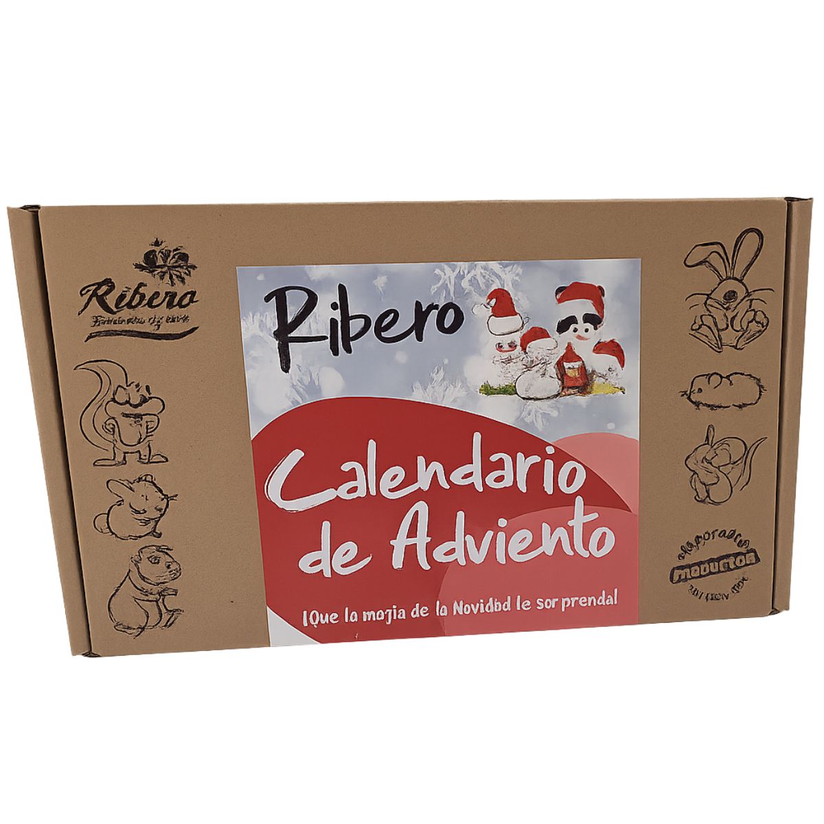 Adventskalender für Kaninchen und Nagetiere Ribero