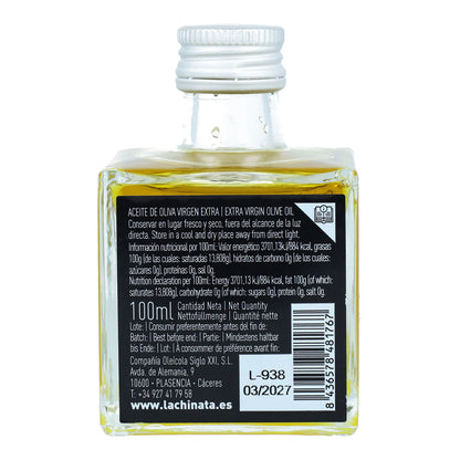 Natives Olivenöl extra, quadratische Flasche, 100 ml