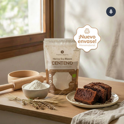 Biała mąka żytnia Eco Planeta Huerto 800 g