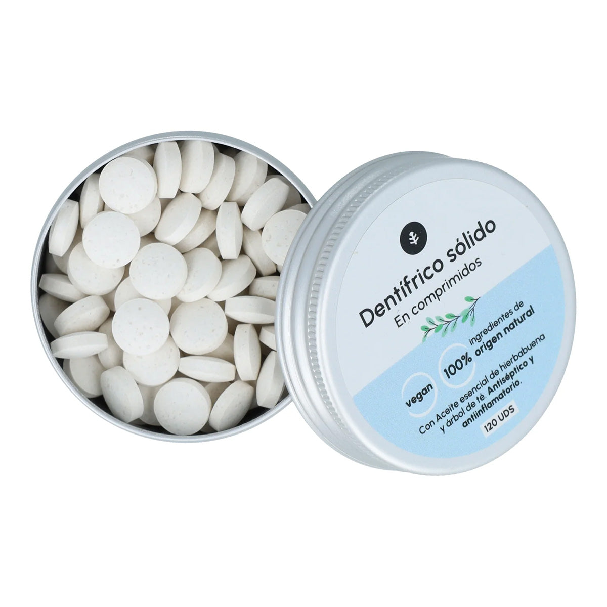 Dentifrice solide sans fluor Planeta Huerto 120 comprimés