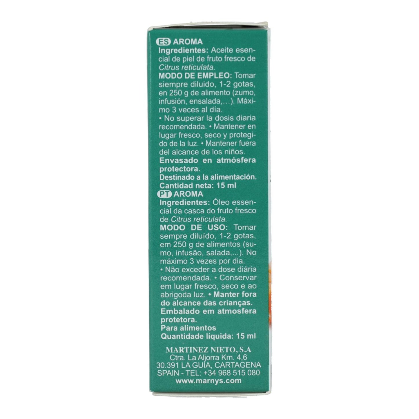 Marnys Mandarinenöl 15 ml