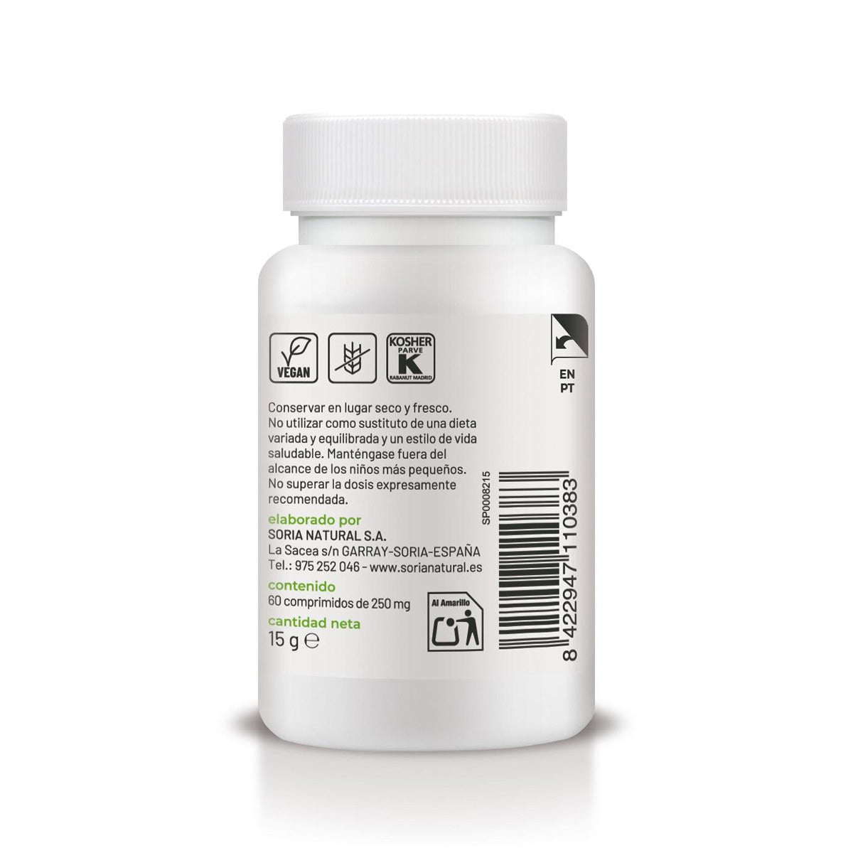 Vitamin A, Soria Natural, 60 tablets