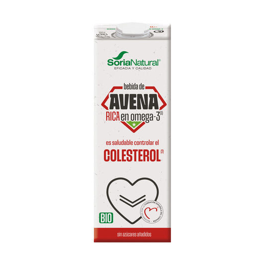 Bevanda biologica all'avena ricca di Omega 3, Soria Natural, 1 L