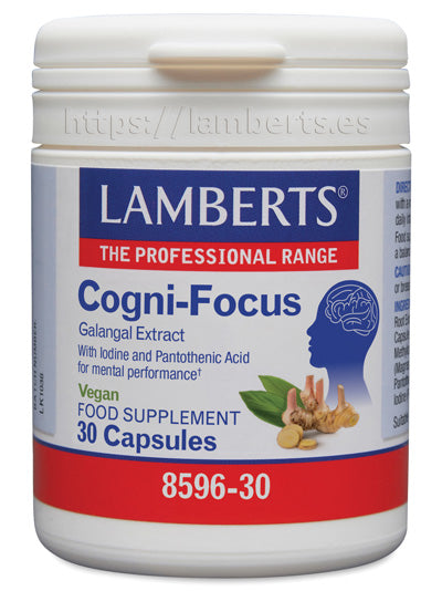 Cogni-Focus Galangal + B5 + Iodine Lamberts