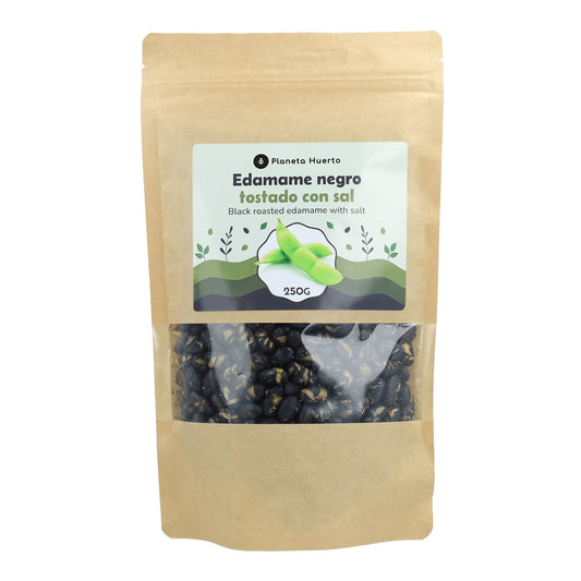 Edamame negro tostado con sal PLaneta Huerto 250gr
