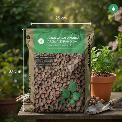 Expanded clay Planeta Huerto 5 Litres